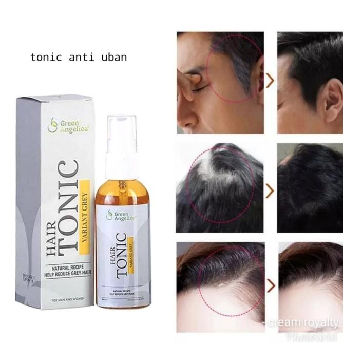Obat Penghilang Uban |Anti Uban | Hair Tonic Anti Grey Green Angelica