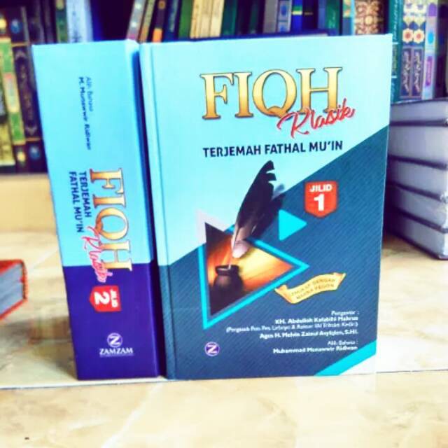 Terjemah Kitab Fathul Muin - Mu'in Fiqih Klasik Ilmu Fiqh 2 Jilid Lengkap Lirboyo