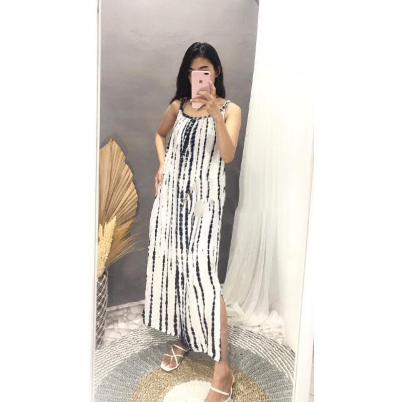 DRESS LOBEK PANJANG/DASTER LOBEK PANJANG BALI ORIGINAL