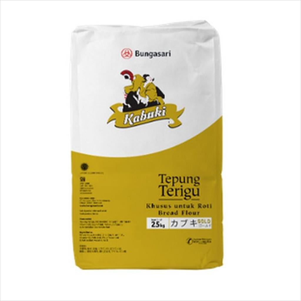 KABUKI GOLD Tepung Terigu Khusus Untuk Roti 25 KG
