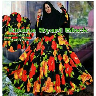 SETELAN GAMIS BIG SIZE LD JUMBO 120CM KLOK UMBRELLA KHIMAR CERUTI 3 LAYER REALPICT BEST SELLER