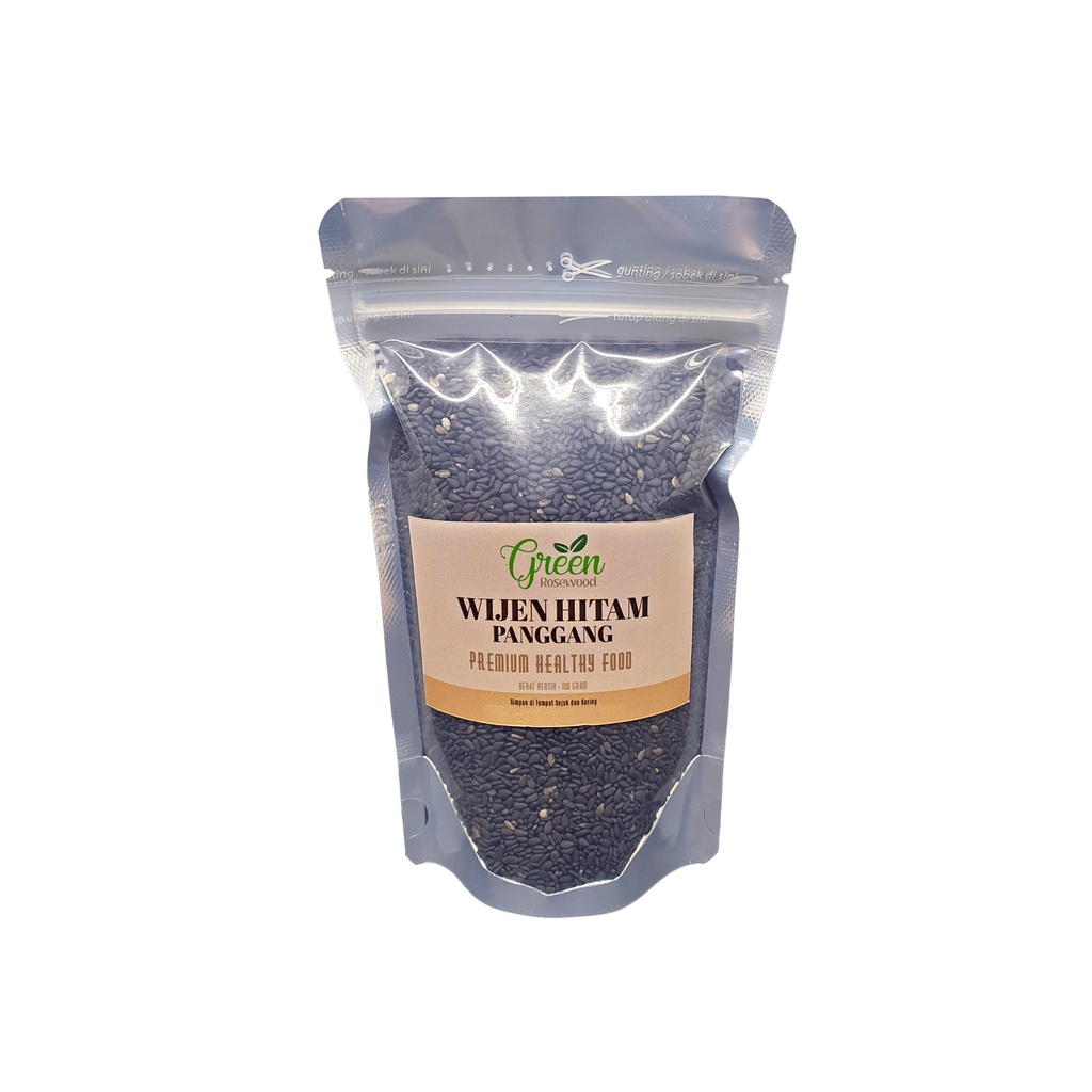 

WIJEN HITAM PANGGANG 100 GR PREMIUM BLACK SESAME SEED ROASTED SANGRAI