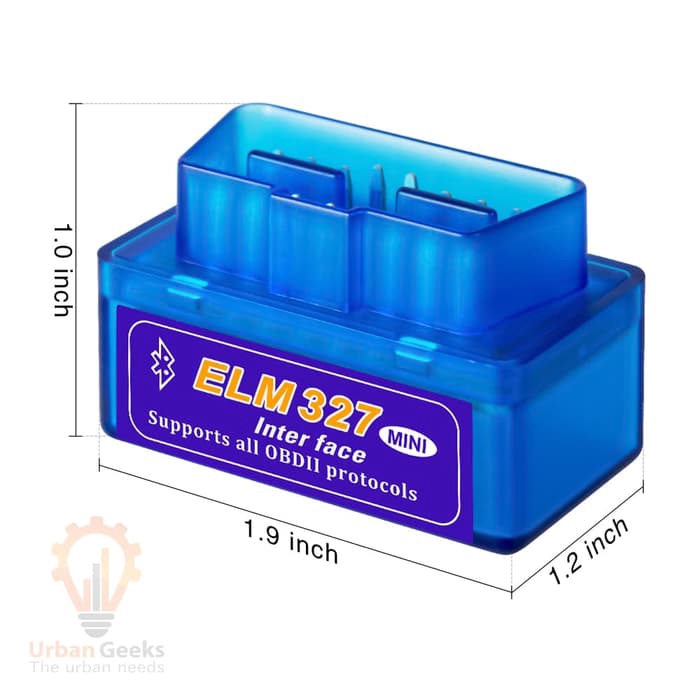 ELM327 Super Mini OBD OBD2 V2.1 Bluetooth Car Scanner Alat Scan Mobil