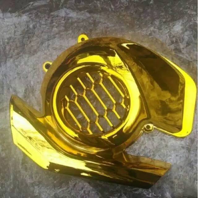 Tutup Kipas Mio M3 Crom Gold