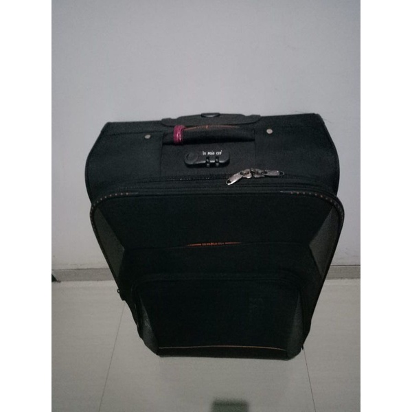 Koper polo Hitam/ koper hitam 24 inch besar/Koper Hitam besar 24 inch
