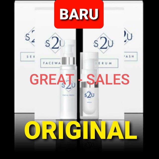S2U Paket Serum & Facial Wajah Produk Korea