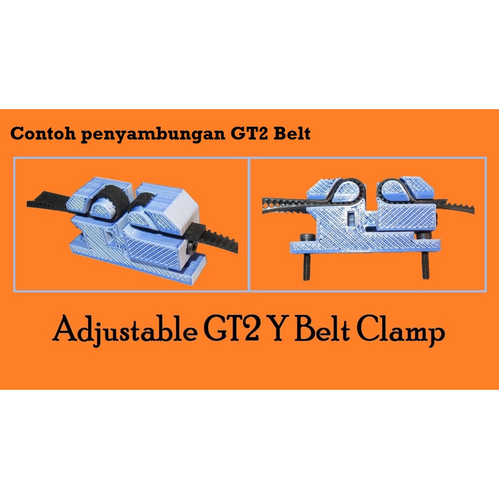 [EBS] GT2 Timing Belt 6mm Rubber PU Steel Core 100mm W6 10cm Pitch 2mm CNC 3D Printer Mekanik Karet-4