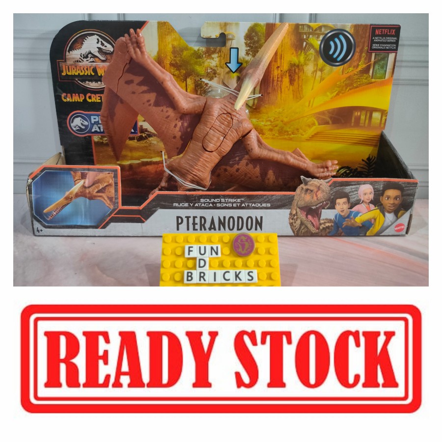 Jurassic World Camp Cretaceous Sound Strike Pteranodon Mattel