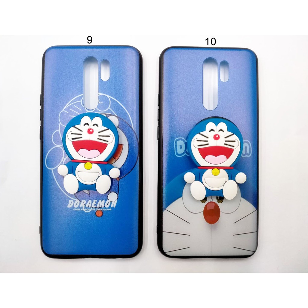 Case REDMI 9 Case Fuze Glass Popsocket Karakter