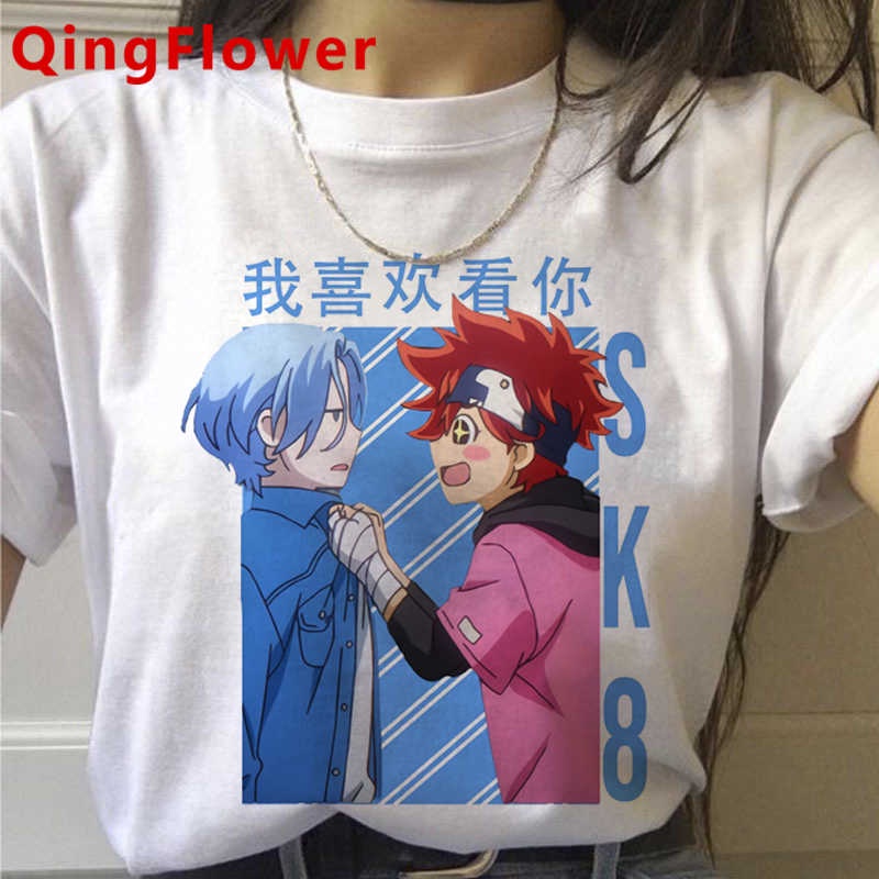 Kaos Sk8 the Infinity t shirt / Baju Kaos Gambar Manga Anime Unisex Anak Dewasa