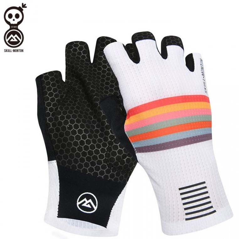GLOVE MONTON HOLIDAY WHITE - SARUNG TANGAN SEPEDA ROADBIKE