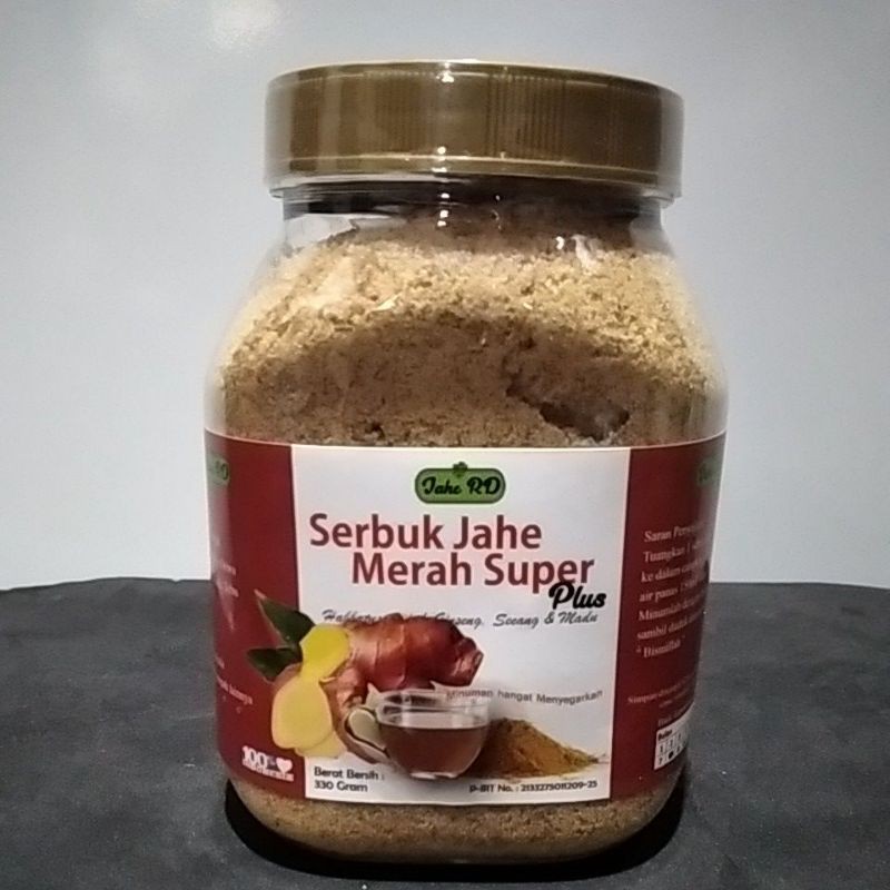 

SERBUK JAHE MERAH ASLI RD 330g/MINUMAN/SERBUK JAHE/BUBUK JAHE