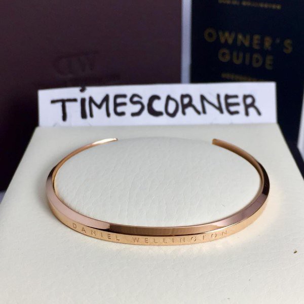 TERBARU Gelang Cuff Daniel Wellington DW rosegold small Original Terlaris dan Termurah