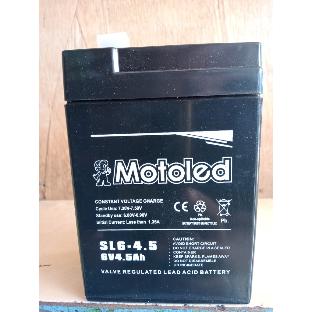 Aki 6v 4,5ah Aki 6 volt aki mobilan anak aki motoran anak aki Sparepart Mainan aki serbaguna