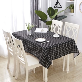 12 Colors Geometric Table Cover Grey And Yellow Linen Fabric Tablecloth Green Leaf Cover For Dining Room Wpzb Shopee Indonesia