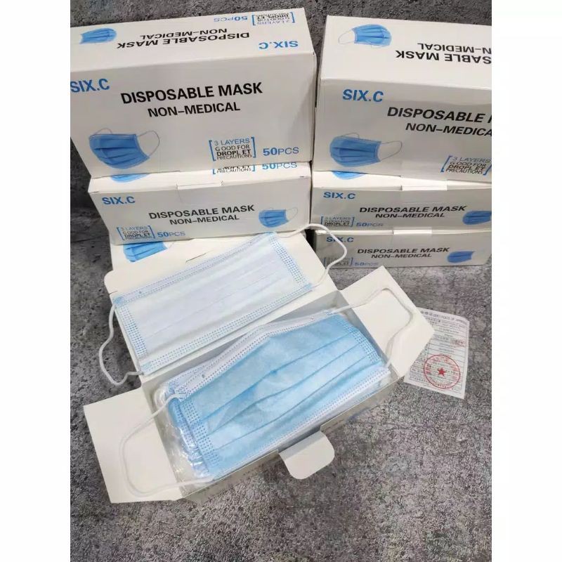 Jual Masker 3 Play/Masker Nol Medis/Masker 3 Play (isi 50 Pcs) | Shopee ...