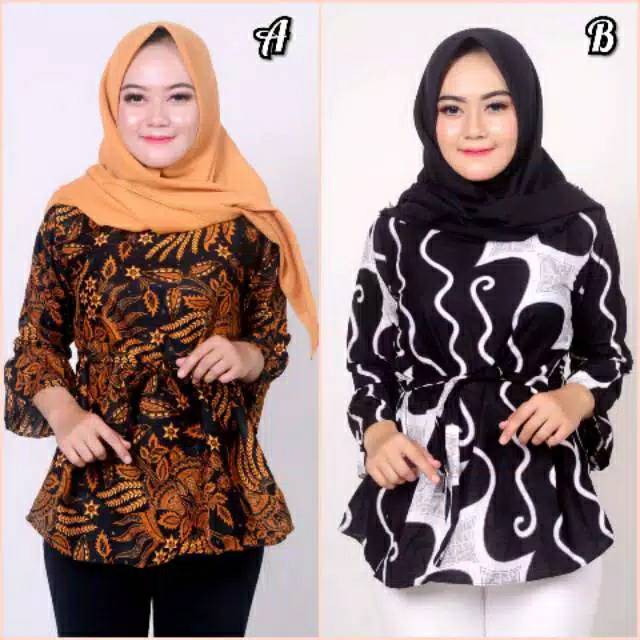Blouse Batik Wanita Manggar Parang