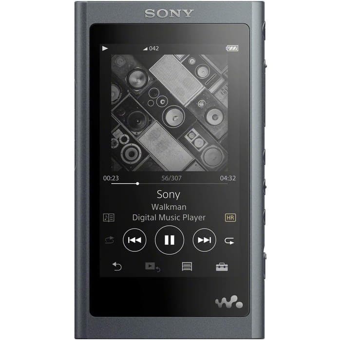 Promo Sony Original NW A55   NW A55 NWA55 Grayish Black 16GB Walkman Hi Res Diskon