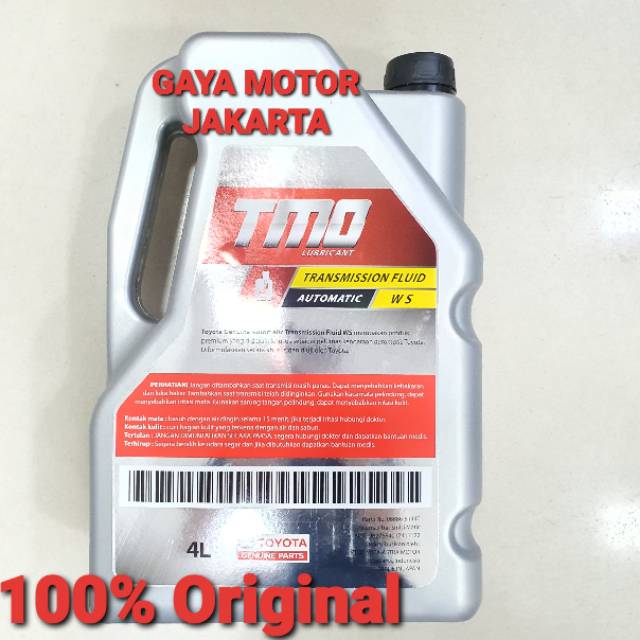 Oli TMO Transmisi ATF Automatic WS 4liter 08886-81440