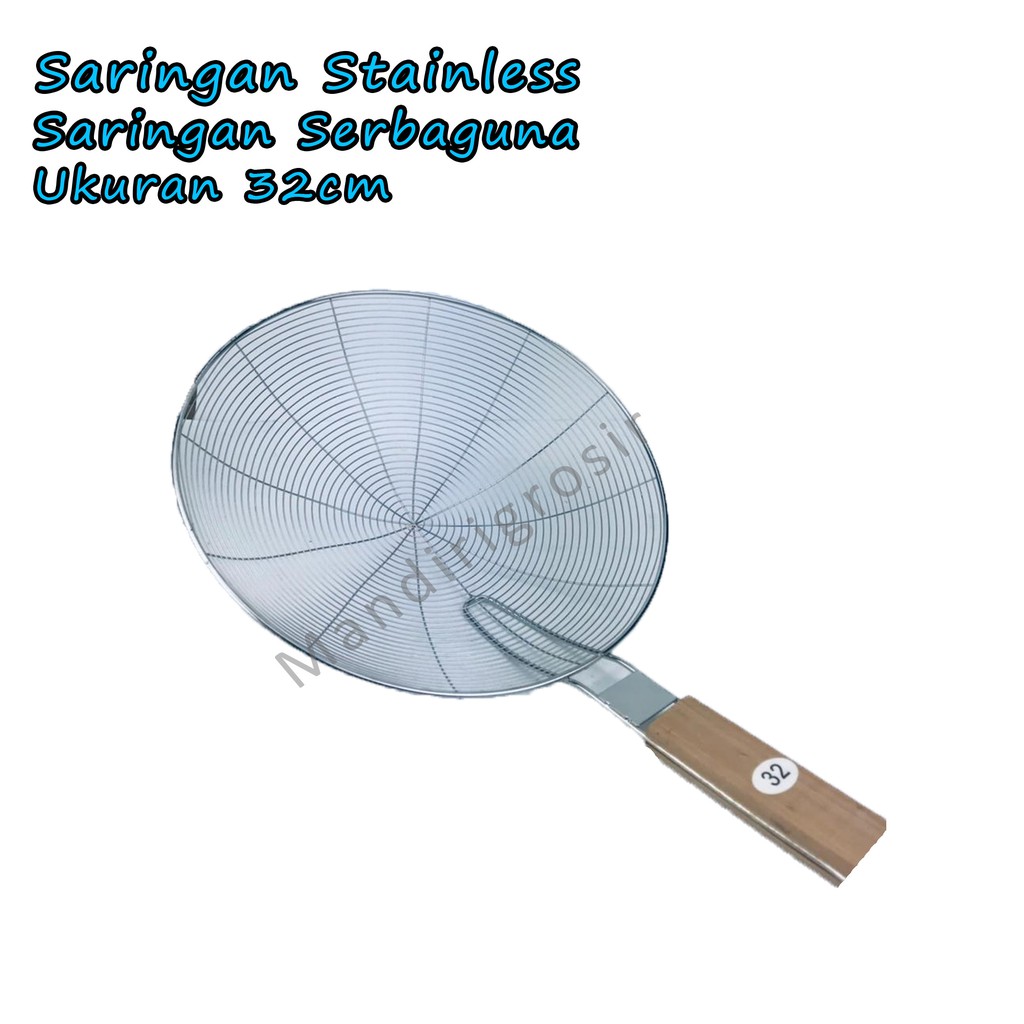 Saringan Stainless *Saringan * Saringan Serbaguna * 32cm