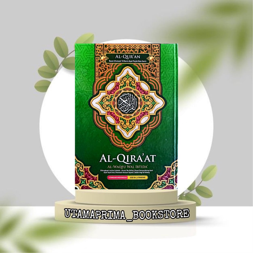 AL QUR'AN AL QIRA'AT  AL-WAQFU WAL IBTIDA' HIJAU