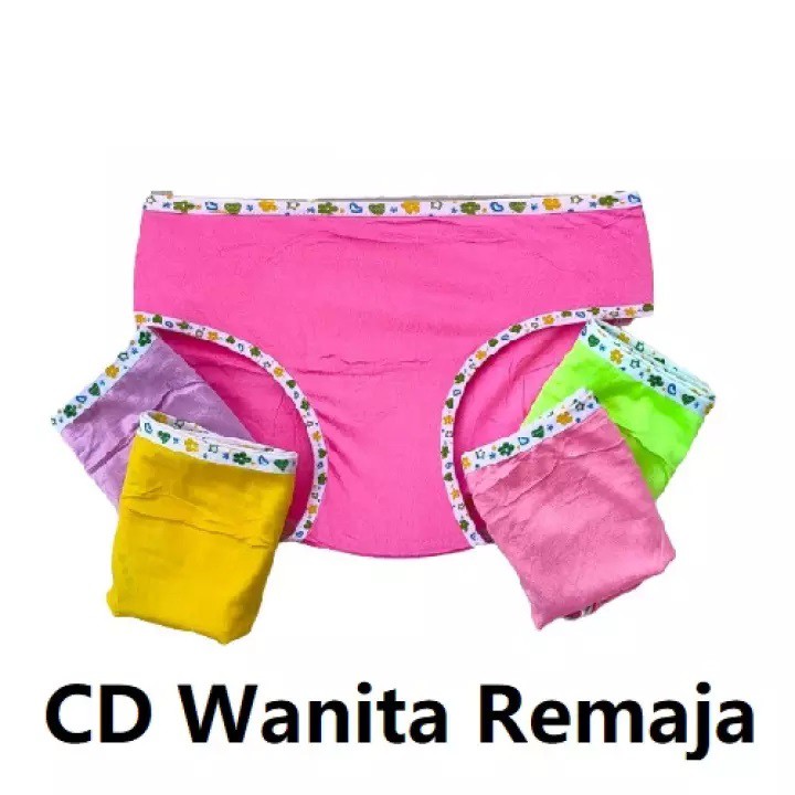 MURAH!!  Celana Dalam Anak Remaja Wanita - CD anak ABG SD SMP SMA - CD anak Perempuan Lusinan - Dalaman Anak Cewek Motif Multiwarna