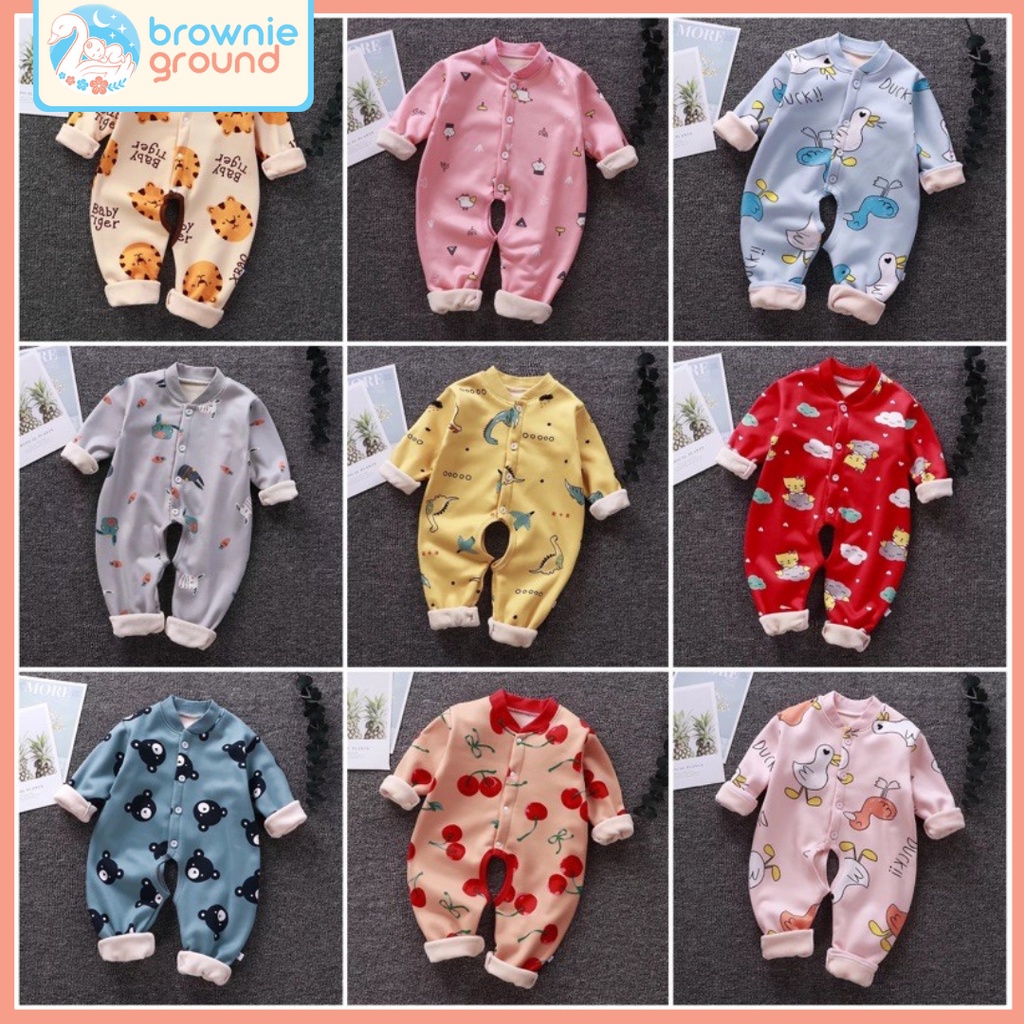 JUMPER BAYI / JUMPER PANJANG VELVET TEBAL / JUMPER BAYI HANGAT KARAKTER / JUMPER LUCU / PBB