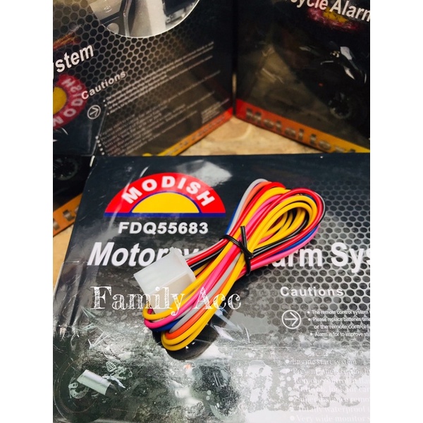 Alarm Motor System New Modish FDQ55683 Motorcyle  Fitur Lengkap + Cara Pasang Premium