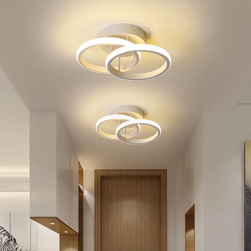 Golden LED Lampu Plafon 3Warna LED Ceiling Light Lampu Hias Rumah Ruang Tamu Kamar Minimalis KJ014 P