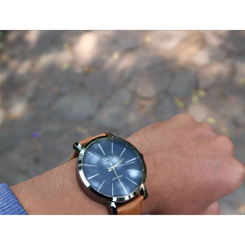 jam tangan pria Q&Q casualtiva original
