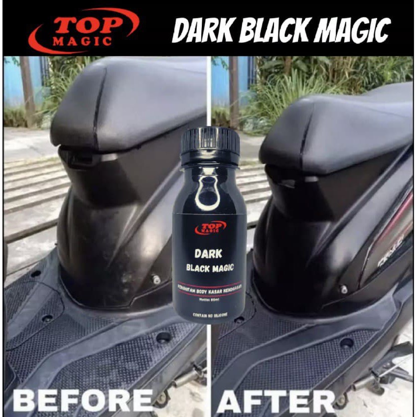 Dark Black Magic &amp; Busa Penghitam Menghitamkan Dashboard Motor Mobil