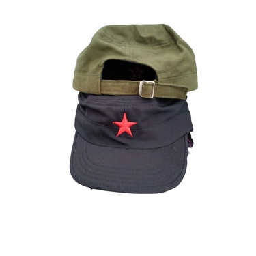 TOPI KOMANDO bordir BINTANG MERAH