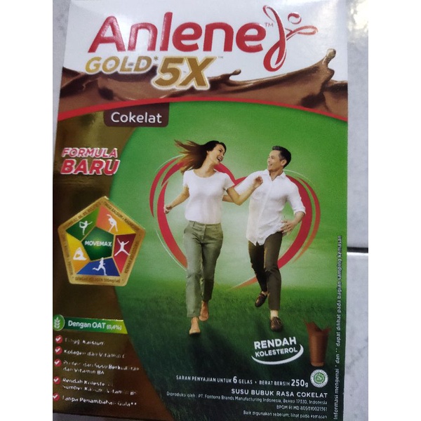 

Anlene gold plus coklat vanila 250/240 gram