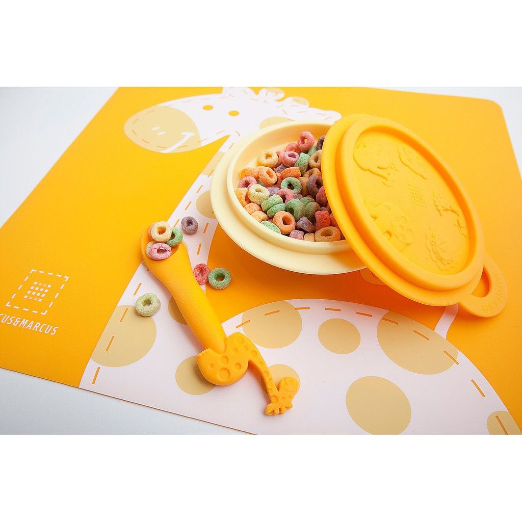 Marcus&amp;Marcus Silicone Feeding Spoon - Sendok Makan