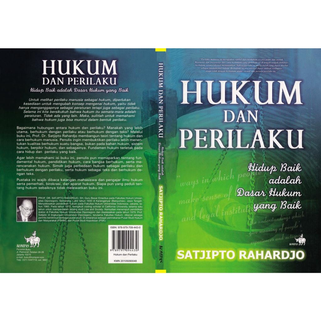 

Buku hukum dan perilaku satjipto raharjo