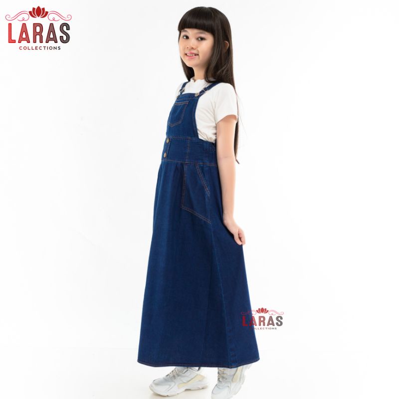 Toball- Overoll Rok Anak Rok jeans anak Warna Navy usia 6-11 tahun kode 8988