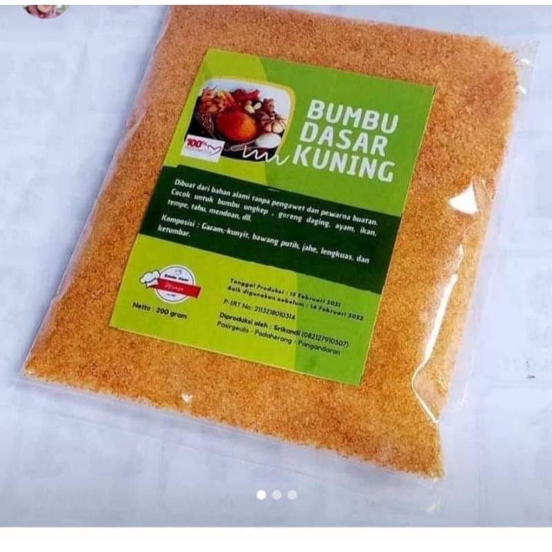 

Bumbu Dasar Kuning