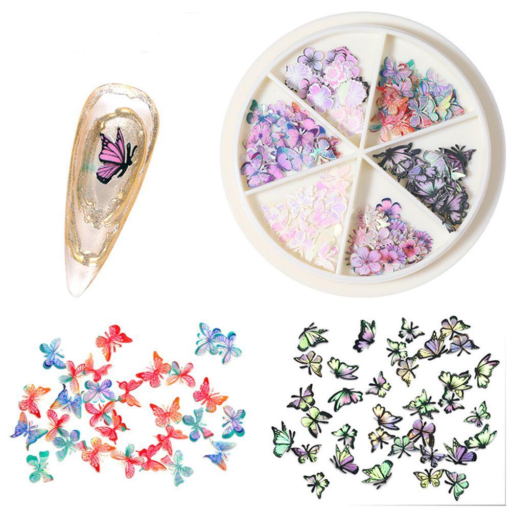Preva Nail Art Glitter Sequin Natal Stocking Ghost Skeleton Witch Glitter Untuk Kuku