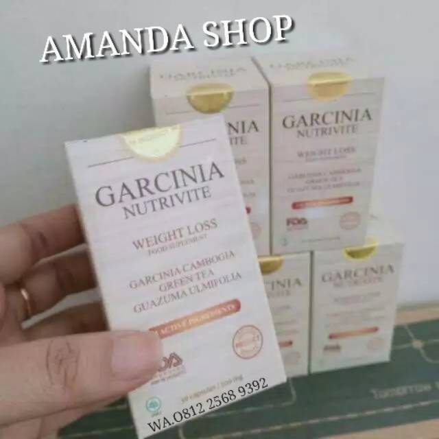 Garcinia Nutrivite Asli GARANSI Obat Pelangsing Garcinia Cambogia Nutrivit ada SteiSlim Biolo Wsc