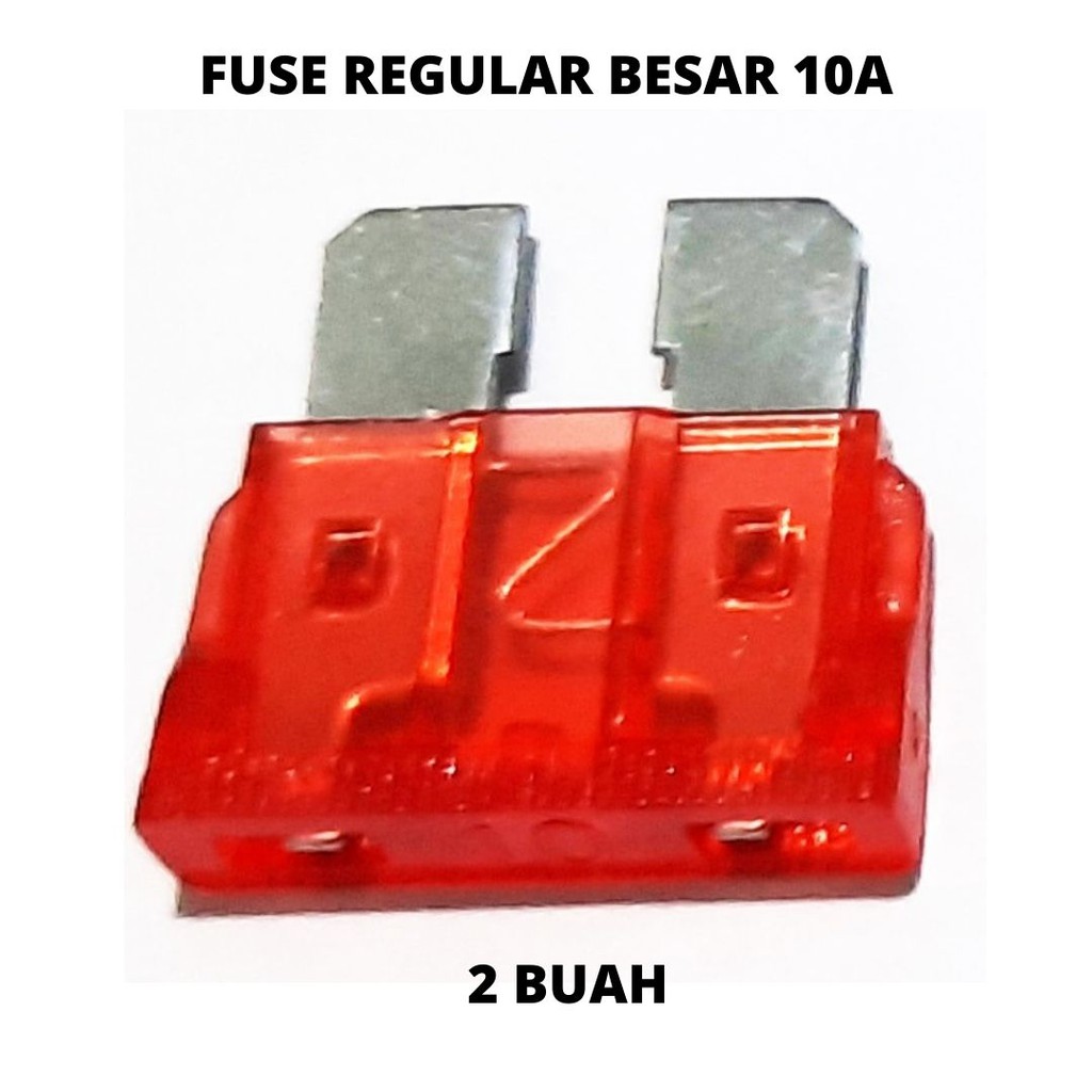 Sikring Mobil Tancap Pisau Buntung Fuse Blade DX Micro Mini LP Reg 2pcs 114123