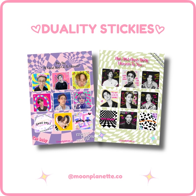 

DUALITY STICKER | BANGTAN7 FANMADE GOODS