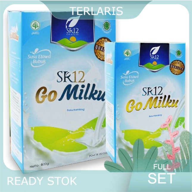 

GOMILKU SUSU KAMBING / GO MILKU SUSU ETAWA KUALITAS PREMIUM / GOAT MILK BUBUK TANPA GULA BPOM