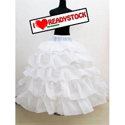 Petticoat pengembang lapisan kawat dan model daun teratai