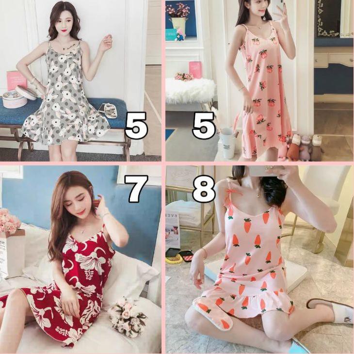 ✬ BUENO CREED - Daster Velona Cup Bra / daster seksi tali satu ☊