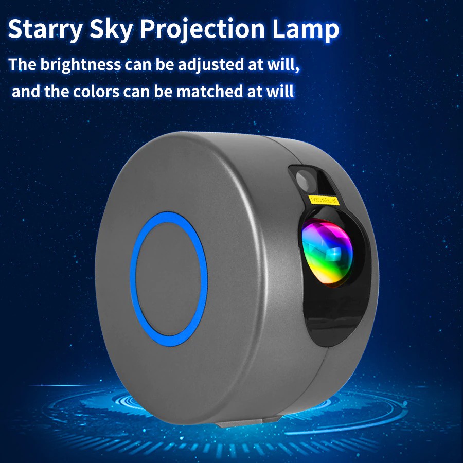 Lampu Proyektor Tidur Cahaya Bintang Galaxy Light Starry Sky - GX-333 - Black