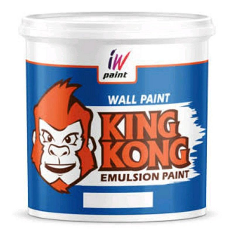 Cat Tembok KINGKONG Hitam 1 Kg