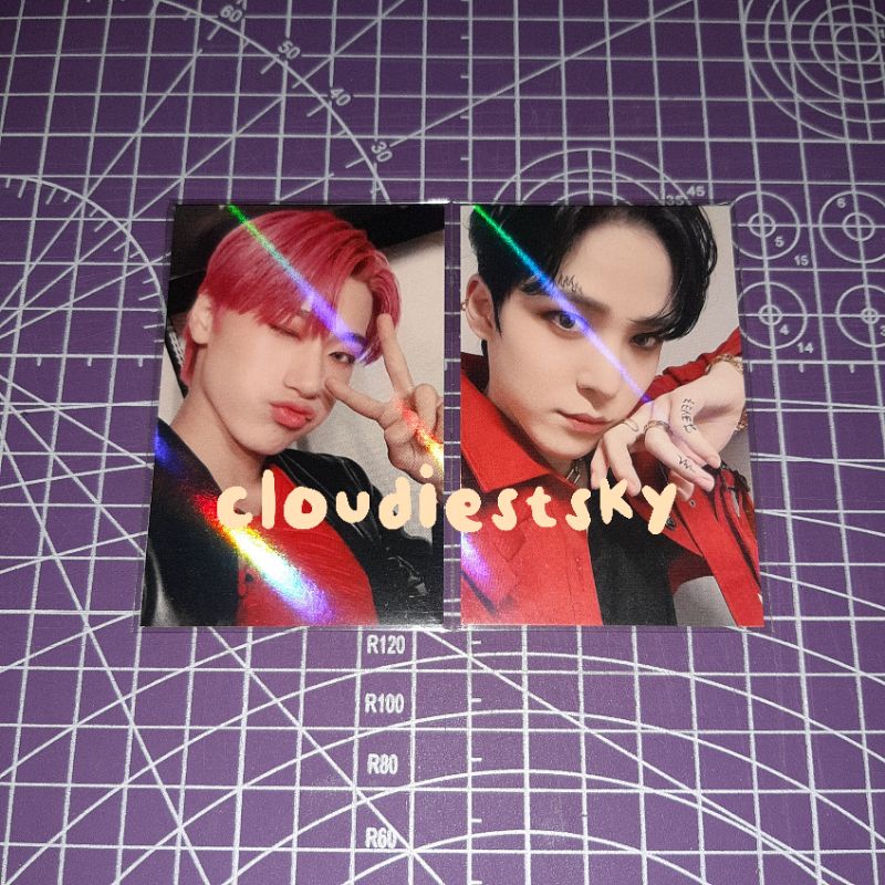 ATEEZ PHOTOCARD PHOTO CARD PC SAN YUNHO YGLOBAL Y GLOBAL POB BENEFIT PRE ORDER