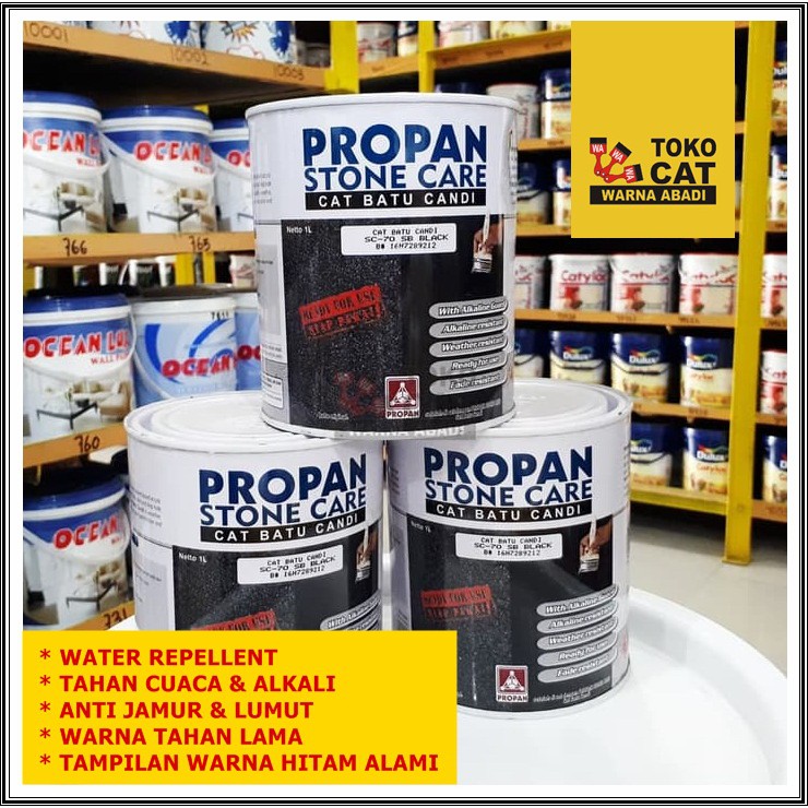 Jual CAT BATU ALAM PROPAN BATU CANDI 1 LITER | Shopee Indonesia