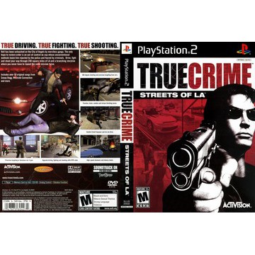 Kaset Ps2 Game True crime Street Of LA