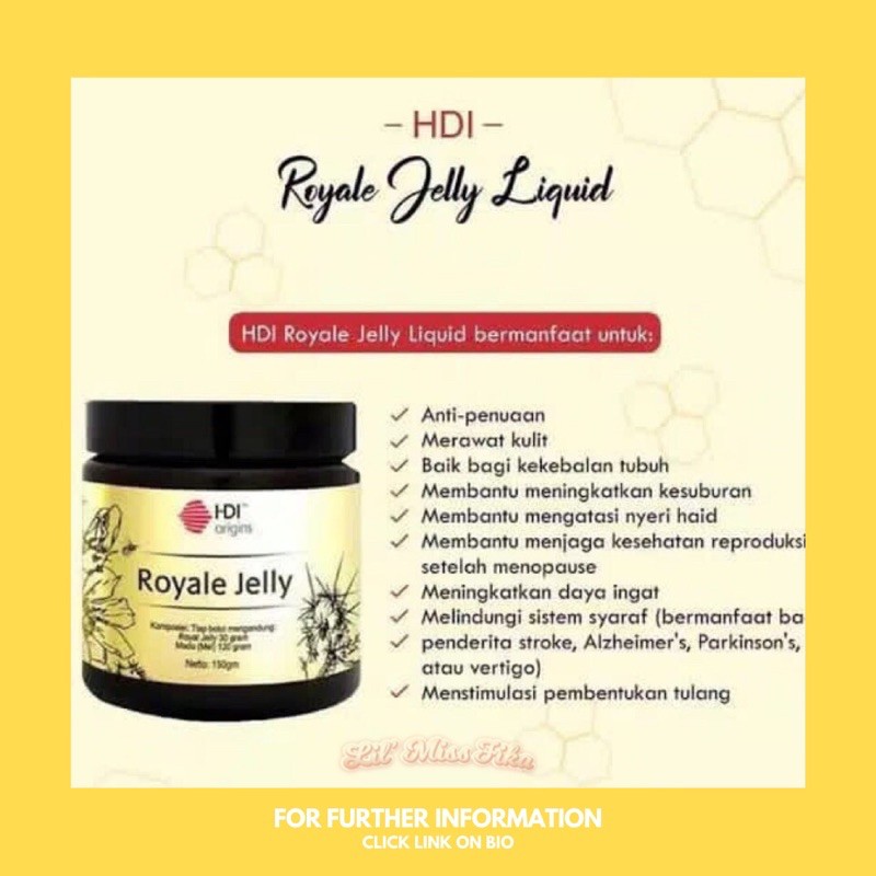 READY ROYAL JELLY HDI ORIGINAL